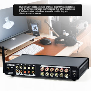 Amplificateur de puissance BRZHIFI 5.1 Amplificateur numérique BT5.0 Caisson de basses Amplificateur HIIF Amplificateur pour cinéma maison Amplificateur stéréo Amplificado - Product Image 2