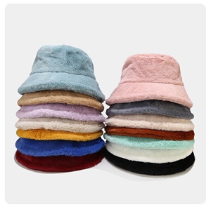 หมวกตกปลาขนฟูสำหรับฤดูหนาวปรับแต่งโลโก้เองได้ - Product Image 1