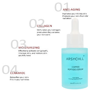 سيروم كوري للعناية بالبشرة بالوجه من النحاس الأزرق, سيروم علاجي (جديد) للعناية بالبشرة مضاد لعلامات التقدم في العمر - Product Image 2