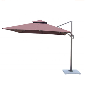 Muebles de exterior <span class=keywords><strong>jardín</strong></span> doble dosel paraguas voladizo sombrilla grande 3M Patio sombrilla económica <span class=keywords><strong>sombrillas</strong></span> <span class=keywords><strong>para</strong></span> playa - Product Image 3