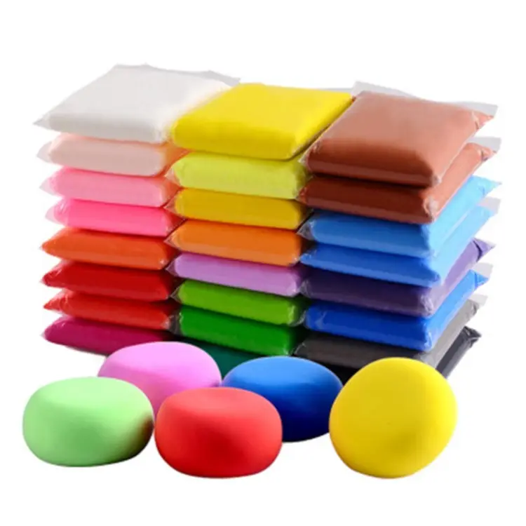 Pâte à modeler douce colorée, 36 couleurs, 36 couleurs, cadeau pour enfant, logo personnalisé, éducatif, <span class=keywords><strong>Plasticine</strong></span>, 36 couleurs