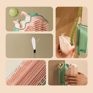 Rascador para Gatos Ecológico con Forma de Helado, Material PP, Cepillo de Masaje para Esquinas, Palo para Jugar con Gatos, Bola de Menta, Juguete para Gatos - Product Image 3