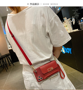 Custodia per Telefono di Lusso con Portacarte in TPU e Pelle PU, <span class=keywords><strong>Cover</strong></span> <span class=keywords><strong>Portafoglio</strong></span> di Lusso con Cinturino per <span class=keywords><strong>iPhone</strong></span> <span class=keywords><strong>13</strong></span> 15 16 Pro Max - Product Image 5