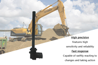   Capteur de niveau de liquide de refroidissement pour excavatrice, version longue, tige allongée, empêche la surchauffe, compatible EC210 EC360 EC480, branchement direct