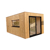 Maison modulaire préfabriquée en bois, bureau de jardin, studio extérieur pour invités, mini-maison