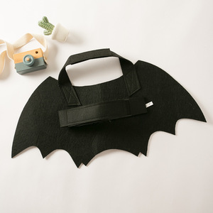 Halloween Bat <b>Wing</b> Costume for Dogs <b>Black</b> Cloth Pet Apparel Novelty Fall Accessory - Product Image 3
