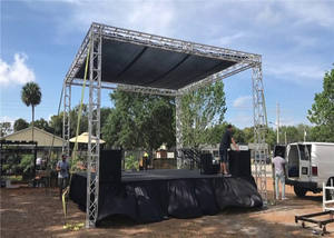 Structure de scène en aluminium pour concert en plein air, installation rapide, en vente, <span class=keywords><strong>couverture</strong></span> de scène - Product Image 6