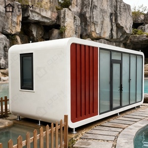Apple House Prefab <strong>Home</strong> for Resort, Glamping, and Airbnb Living Modern Prefab Apple Cabin Tiny House Modular Pod Villa - Product Image 3