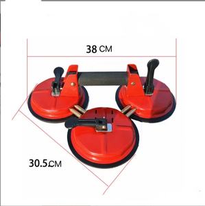 Cangkir Hisap Vakum Silikon Ekstra Berat, Kaca Penyedot untuk Kaca Menghilangkan 10 Inci Pekerjaan Berat Tiga Cangkir Penghisap Vakum - Product Image 3