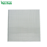 Cvc Ventilation Aluminium Plafond Rond Oeuf Crate Grille d'aération Retour Circulaire Eggcrate Grille