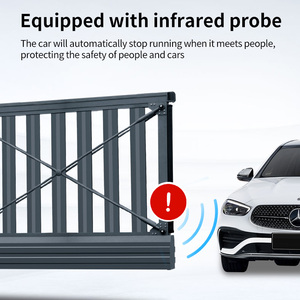 Bán buôn tự động cổng đường lái xe trượt An Ninh cổng tự động cửa trượt tự động đường lái xe có thể thu vào cửa trượt - Product Image 4