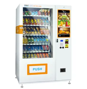 Petit distributeur automatique smart snacks et boissons combo vente de distributeurs automatiques