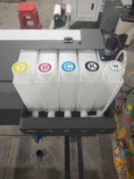 Impresora DTF Todo en Uno de 60 cm con Dos Cabezales XP600, Impresora de Transferencia de Calor con Película PET y Secador con Agitador de Polvo para Impresión de Prendas