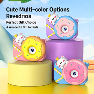 Niedliche Digitalkamera für Kinder mit Mehrfarboptionen und HD-Auflösung |   Dual-Objektiv 1080P CMOS-Sensor mit MicroSD 2,0-Zoll-TFT-Display MP3 & Spiele - Product Image 3