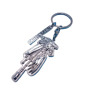 <b>Anime</b> Metal <b>Keychain</b> Custom 3D Figurine Bright Nickel Pendant Gift For Fans - Product Image 5