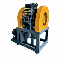 Machine de recyclage de pneus usagés certifiée CE QK500, lames en alliage moulé, coupe-blocs de pneus durables, écologique, facile à utiliser