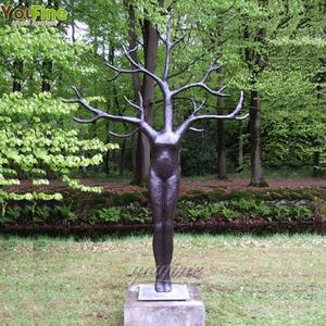 Escultura de Árvore em Bronze de Design Criativo Abstrato em Tamanho Real para Jardim ao Ar Livre YOUFINE Fabricante - Product Image 6