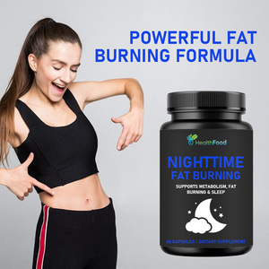 Wholesale Custom Natural Herbal Appetite Suppress Deep Sleep Supplement with Valerian Extract Night Time Fat Burner Capsules - Product Image 4