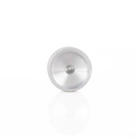 Bouton de commande en aluminium moleté personnalisé, diamètre extérieur 30 mm, alésage 6 mm