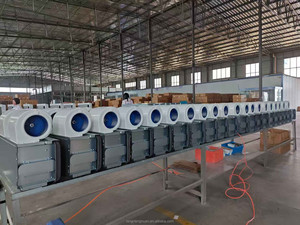 Nouvelle unité de ventilation à double fonction (chauffage et refroidissement) horizontale encastrée FCU (Fan Coil Unit) 220V à faible bruit, pour usage commercial centralisé, idéale pour <span class=keywords><strong>la</strong></span> maison et les restaurants. - Product Image 3