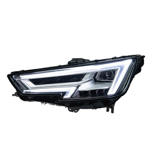 Feux avant de voiture pour A4 A4L 2017 2018 2019, style de conception haut de gamme, phare LED automatique, mise à niveau de l'assemblage, DRL, vente chaude - Product Image 1