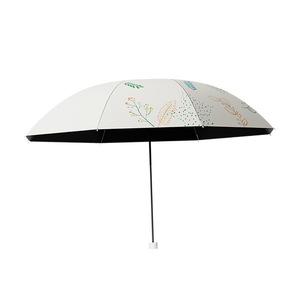 Protection solaire en vinyle noir, léger, portable, pliable, <span class=keywords><strong>haut</strong></span> <span class=keywords><strong>de</strong></span> <span class=keywords><strong>gamme</strong></span>, <span class=keywords><strong>parapluie</strong></span> tout temps pour <span class=keywords><strong>femme</strong></span> - Product Image 5