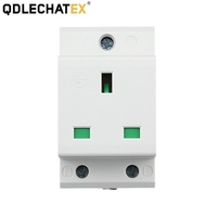 BS1363 13A 250v 3pin 2p+e Soket Rel Din Standar Inggris UK
