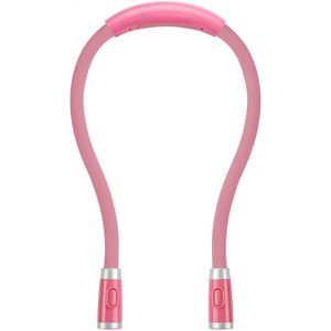 <b>LED</b> Neck Reading Light Rechargeable USB 3 Brightness Levels Flexible Silicone Arms For <b>Bed</b> Reading - Product Image 1