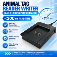 Lecteur et inscripteur RFID pour étiquettes d'oreille de bétail, pour la gestion du bétail, des moutons et des chevaux