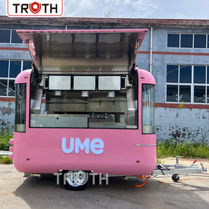 Truth Mobile <strong>Food</strong> Station Ice Cream <strong>Roll</strong> <strong>Food</strong> Trailer <strong>Cart</strong> Mobile Shaved Ice Cream Coffee <strong>Food</strong> Truck for Sale Pizza Trailer - Product Image 2