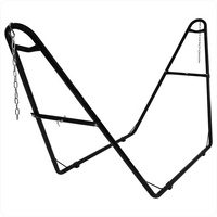 Support de hamac pliable en acier portable de vente chaude pour une utilisation intérieure et extérieure pour balançoire de camping mobilier d'extérieur intérieur