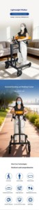 Nuevo Robot Eléctrico para Caminar, con Control Remoto Inteligente, Ayuda para la Movilidad, Asistente para la Rehabilitación de Personas Mayores - Product Image 4
