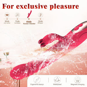 Libo Sex Toy pour femmes nouveauté Gag jouet gros gode vibrateur pour femmes Silicone femme g-spot Clitoris Vaginal Massage électrique - Product Image 2