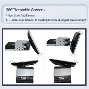 Autoradio STWEI neuf, écran tactile HD 9 pouces, simple DIN, compatible CarPlay, Android Auto, Bluetooth, caméra de recul, navigation - Product Image 5