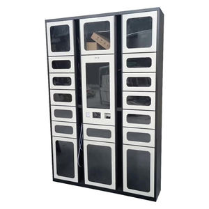 Fábrica de Casilleros Inteligentes en China, Precio Económico, Personalizado, con Código NFC y QR, Ensamblado, Duradero, de Acero Laminado en Frío, Pantalla Táctil, Entrega de Pedidos - Product Image 1