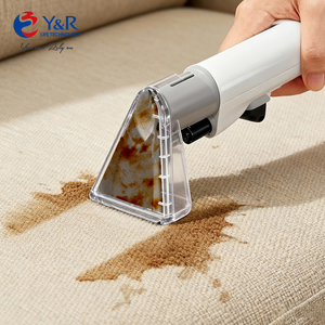 Nettoyeur de <span class=keywords><strong>tapis</strong></span> et de meubles portable 600W, machine de nettoyage en profondeur pour taches, extracteur pour canapé et fauteuil - Product Image 3