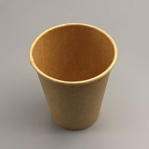 Gobelets en papier kraft jetables empilables, épais et personnalisés pour café et boissons – Vente en gros - Product Image 2
