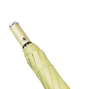 Parapluie automatique à 3 plis avec poignée en plastique, 10 baleines, pare-soleil coupe-vent, logo personnalisé, couleur personnalisée, lumière LED pour cadeaux d'affaires - Product Image 1