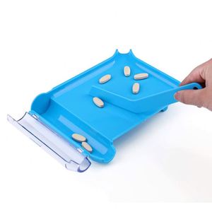 Plateau de comptage de pilules avec 2 spatules, compteur de pilules Opret pour pharmacie, pour compter les médicaments, les pilules, les comprimés, les boîtes - Product Image 4