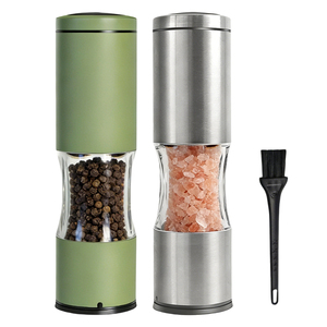 Compact Manual <b>Pepper</b> Stainless Steel Adjustable Grind Portable Spice/Salt Mill for Travel and Outdoor Dining - Product Image 1