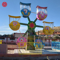 Manège de parc d'attractions public extérieur, petite grande roue pour enfants à vendre