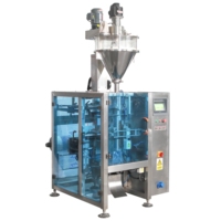Machine d'emballage verticale automatique haute précision, écologique et facile à utiliser pour sachets de farine, lait, café en poudre, sachets en aluminium et épices