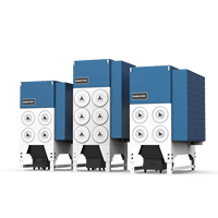 Nouvelle machine de polissage industrielle, extracteur de poussière mobile, nettoyage par jet pulsé, faible bruit, collecteur de poussière, ventilateur 7,5 kW, Nano Flame