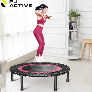 PINJIAN Indoor Small Rebound Exercise <strong>Trampoline</strong> Home Fitness Silent <strong>Mini</strong> 32 Inch Round <strong>Trampoline</strong> for Adults and Kids - Product Image 2