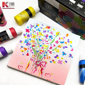 Set di 12 Colori Acrilici Metallici YEEART, 59ml Ciascuno, per Tela, Carta e Arte su Vetro - Product Image 3