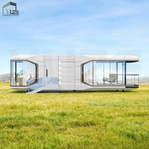 <span class=keywords><strong>บ้าน</strong></span>แคปซูลสำเร็จรูปดีไซน์หรูหรา <span class=keywords><strong>บ้าน</strong></span>วิลล่าแคปซูลอัจฉริยะสำหรับตั้งแคมป์กลางแจ้ง - Product Image 1