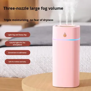 2026 New Arrivals H2o Portable Mini Car Ultrasonic <b>Essential</b> Oil Diffusers Wholesale Cheap Usb Air Humidifier - Product Image 4