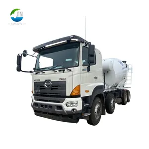 Mixer truk beton kapasitas Hino 700 500 Howo Shacman 6X4 8X4 Tipper Dump 40Ton 25Ton 31Ton bekas di Jepang