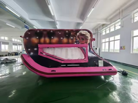 Catamaran gonflable en PVC pour le camping en famille, les activités nautiques et les loisirs, équipement de jeu aquatique, bateau-maison pour adultes et enfants