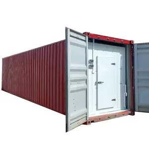 Wholesale Price 20ft 40ft Container Cold Storage Refrigeration Unit Portable Mobile Commercial Walk In Cooler Freezer Cold Room